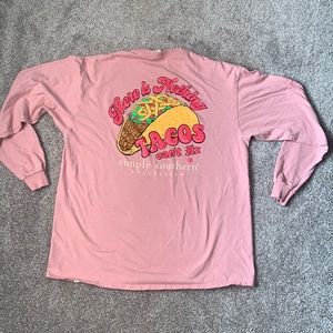 Simply Southern Tacos Long Sleeve Shirt